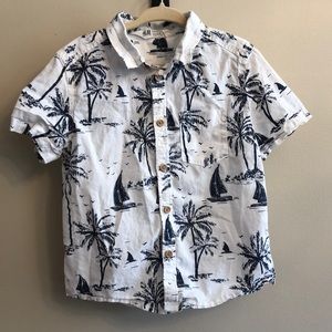 H&M Toddler short sleeve button down shirt